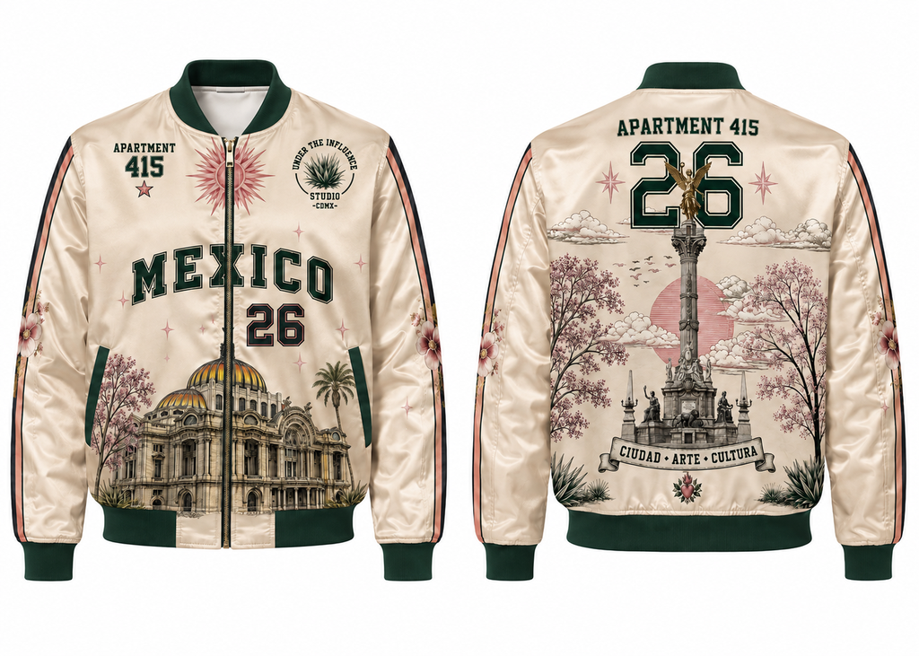 Mexico 26 Bomber Jacket (Bellas Artes)
